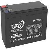 تصویر باتری یو پی اس یوفو مدل ۱۲AP-75 ظرفیت ۷.۵ آمپر ضد حریق 