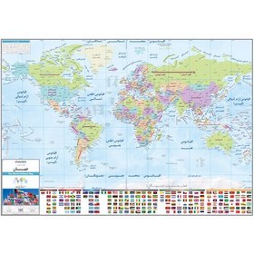 تصویر نقشه سیاسی جهان (287) 