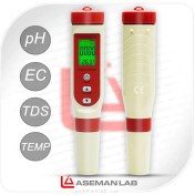 تصویر pH متر 4کاره ( مولتی متر/TDS/EC/pH ودماسنج آب ََََ) 