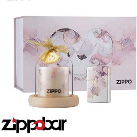 تصویر فندک زیپو اصل طرح شمعی-Zippo Candle Gift Box 