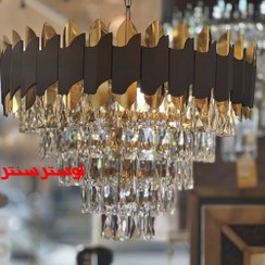 تصویر لوستر کاردی کریستالی آرتا 55 