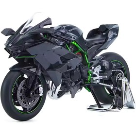 تصویر ماکت موتور Kawasaki Ninja H2 مقیاس 1:9 