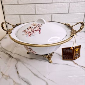 تصویر سوپ خوری درب دار کد 20051 