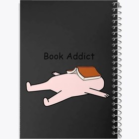 تصویر دفتر نت موسیقی 100 برگ خندالو طرح کتاب 