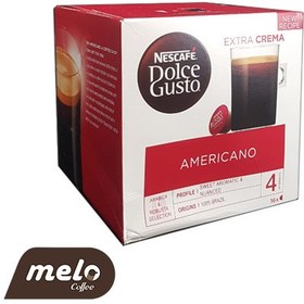 تصویر کپسول قهوه دولچه گوستو 16عددی مدل Americano Dolce Gusto NESCAFÉ Americano