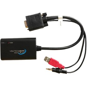 تصویر مبدل VGA به HDMI فرانت مدل FN-VAUH FARANET FN-VAUH VGA to HDMI Converter