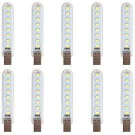 تصویر چراغ LED یو اس بی مدل 4W بسته 10 عددی 