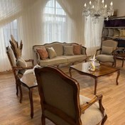 تصویر مبل کلاسیک فرانسوی ۷ نفره 