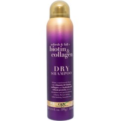 تصویر شامپو خشک بیوتین کلاژن او جی ایکس OGX Biotin & Collagen Dry Shampoo 