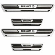 تصویر برچسب پارکابی خودرو کد S16 مناسب برای برلیانس H220 بسته 4 عددی 