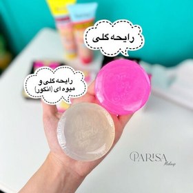 تصویر صابون روشن کننده و آنتی باکتریال بیکینی رایحه Brightening and antibacterial bikini soap with fruity scent