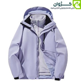 تصویر کاپشن زنانه کاراکال مدل C3101B دو تیکه با جنس گورتکس 