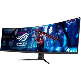 تصویر مانیتور 49 اینچ خمیده ایسوس مدل ROG Strix xg49wcr ASUS ROG Strix xg49wcr 49Inch Curved Gaming Monitor