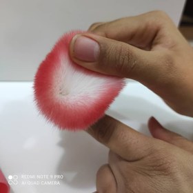 تصویر براش رژگونه تپل رنگی 