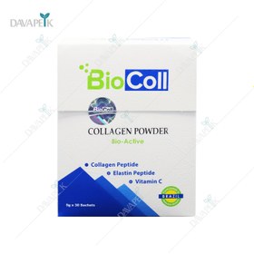 تصویر کلاژن هیدرولیز شده بایوکل 30 ساشه 5 گرمی ا BioColl Collagen Power 30 Sachets 5gr BioColl Collagen Power 30 Sachets 5gr