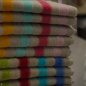 تصویر حوله حمامی آذرریس طرح زارا کدA1+ ا Zara towel Zara towel