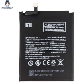 تصویر باتری گوشی شیائومی Mi A1 / Mi 5X مدل BN31 Battery Note Mi A1 / Mi 5X BN31