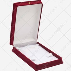 تصویر جعبه نیم ست جیر جواهر مدل فلوکی 