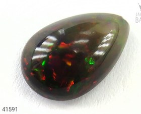 تصویر نگین اپال اتیوپی اشکی ارزشمند کم نظیر کد 41591 