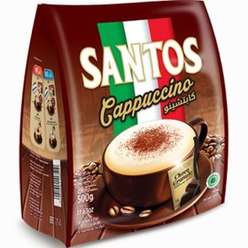 تصویر کاپوچینو سانتوس بسته 20تایی Santos Cappuccino 