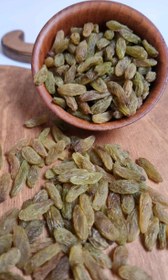 تصویر کشمش سبز قلمی درجه یک 