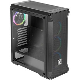 تصویر کیس کامپیوتر گرین Z5 Surena RGB Mid Tower مشکی Green Z5 Surena RGB Mid Tower Black Computer Case