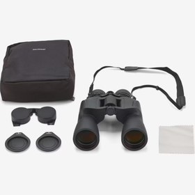 تصویر دوربین دو چشمی سولوگناک - شکار و بوشکرفت Solognac Binoculars - Hunting and Nature Observation - 10 X 50 - Black - Porro 100 