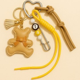 تصویر چارم بگ - طرح تدی زرد 