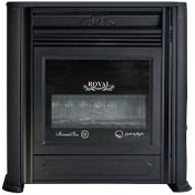 تصویر بخاری گازی مروارید سوز مدل 9000 طرح شومینه 