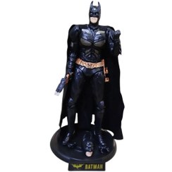 تصویر اکشن فیگور بتمن مفصلی ۲۰ سانتی‌متری همراه با سر و دست اضافه 