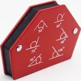 تصویر گونیا ام آر مدل شش ضلعی کد YP-AHANGARI-6PCS مجموعه 6 عددی 