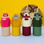 تصویر قمقمه کودک استیل ۵۲۰ میلی لیتر 