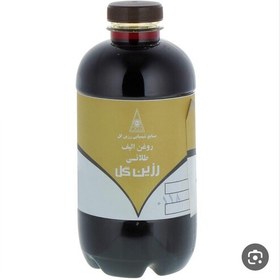 تصویر روغن الیف مخصوص بتونه رزین گل 1 لیتری طلایی 