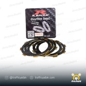 تصویر صفحه کلاچ موتورسیکلت راپیدو مناسب هوندا ۵ عددی 