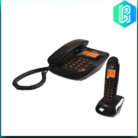 تصویر گوشی تلفن بی سیم مولتی تک مدل DC 7302 MULTITEK DC 7302 Corded & Cordless Phone