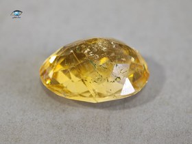 تصویر سیترین طلایی طبیعی 8.6 قیراط 