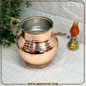 تصویر پارچ مسی زنجان کد ۴۷۱ 