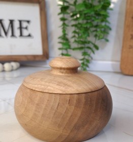 تصویر قندان چوبی 