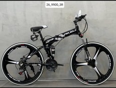 تصویر دوچرخه تاشو کایان زارا M6 Pro فول آلمینیومی سایز ۲۶ 