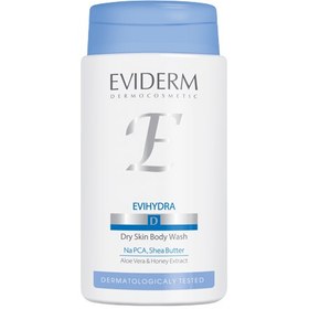 تصویر شامپو بدن Eviderm Evihydra مناسب پوست‌های خشک  ۲۰۰ میلی لیتر Eviderm Evihydra Dry Skin Body Wash