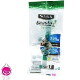 تصویر خودتراش شیک مدل Exacta 2 Sensitive بسته 1 عددی 