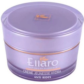 تصویر کرم مرطوب کننده و آبرسان الارو مدل Youth Preserving Hydra Ellaro Youth Preserving Hydra Moisturizing Cream 50ml