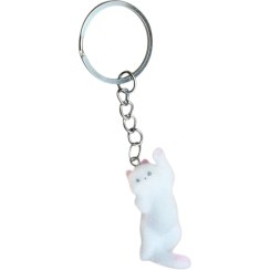 تصویر جاکلیدی گربه مخملی بازیگوش مدل 002 