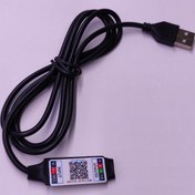 تصویر کنترلر RGB USB پنج ولتی بلوتوث CONTROLLER RGB USB