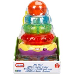 تصویر بازی آموزشی حلقه‌های رنگی Little Tikes 