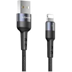 تصویر کابل تبدیل USB Type-A به Lightning یوسمز مدل SJ311 طول 1 متر USAMS US-SJ311 USB Type-A to Lightning 1M Cable