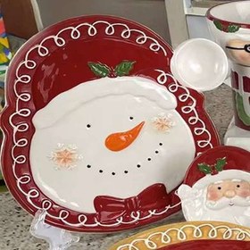 تصویر دیس مزه خوری کریسمس 