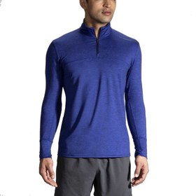 تصویر نیم زیپ ورزشی مردانه بروکس Brooks Men's Dash 1/2 Zip