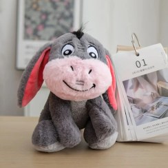 تصویر عروسک الاغ مهربان مدل خندان ارتفاع ۲۰ سانتی‌متر 