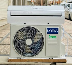 تصویر کولر گازی 12000 یونیوا دیواری روتاری UN-MS12 LUX UNEVA T1 UN-MS12 LUX Uneva Split 12000BTU-H R410A T1 Golden Fin